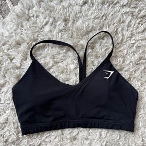 Gymshark sports bra black size M